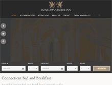 Tablet Screenshot of boardmanhouse.com